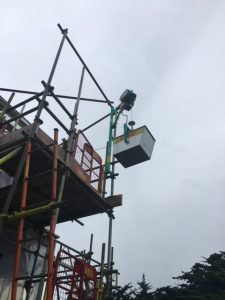 Elephant Hoist Hire at Top - Triton Scaffolding Ltd